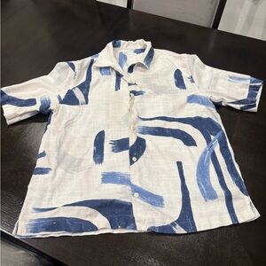 Abstract Print Shirt